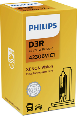 42306VIC1 PHILIPS Xenonová výbojka D3R (řada Xenon Vision) | 42V 35W | 4300K | 42306VIC1 PHILIPS