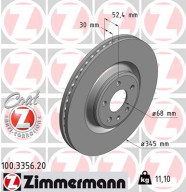 100.3356.20 Brzdový kotouč COAT Z ZIMMERMANN