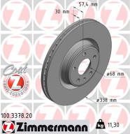 100.3378.20 Brzdový kotouč COAT Z ZIMMERMANN