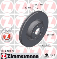 100.4700.20 Brzdový kotouč COAT Z ZIMMERMANN