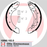 10990.102.0 ZIMMERMANN sada brzdových čeľustí 10990.102.0 ZIMMERMANN