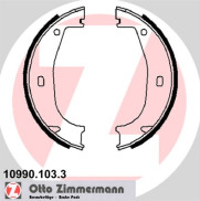 10990.103.3 ZIMMERMANN sada brzd. čeľustí parkov. brzdy 10990.103.3 ZIMMERMANN