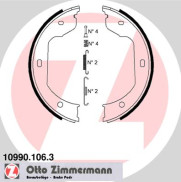 10990.106.3 ZIMMERMANN sada brzd. čeľustí parkov. brzdy 10990.106.3 ZIMMERMANN