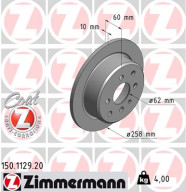 150.1129.20 Brzdový kotouč COAT Z ZIMMERMANN