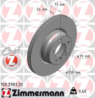 150.2901.20 Brzdový kotouč COAT Z ZIMMERMANN