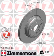 150.2904.20 Brzdový kotouč COAT Z ZIMMERMANN