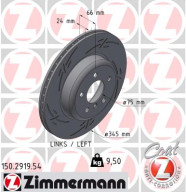 150.2919.54 Brzdový kotouč BLACK Z ZIMMERMANN