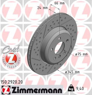 150.2920.20 Brzdový kotouč COAT Z ZIMMERMANN