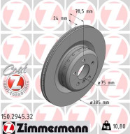 150.2945.32 Brzdový kotouč FORMULA F COAT Z ZIMMERMANN