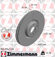 150.2947.20 Brzdový kotouč COAT Z ZIMMERMANN