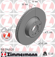 150.2949.20 Brzdový kotouč COAT Z ZIMMERMANN