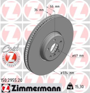 150.2955.20 Brzdový kotouč COAT Z ZIMMERMANN