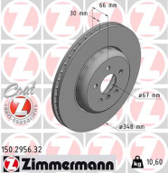 150.2956.32 Brzdový kotouč FORMULA F COAT Z ZIMMERMANN