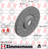 150.2957.20 Brzdový kotouč COAT Z ZIMMERMANN