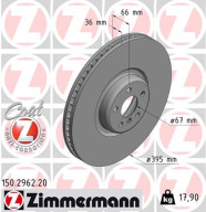 150.2962.20 Brzdový kotouč COAT Z ZIMMERMANN