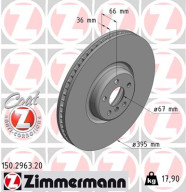 150.2963.20 Brzdový kotouč COAT Z ZIMMERMANN