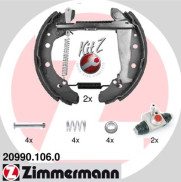 20990.106.0 ZIMMERMANN sada brzdových čeľustí 20990.106.0 ZIMMERMANN