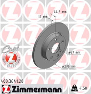 400.3641.20 Brzdový kotouč COAT Z ZIMMERMANN