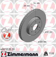 400.5535.20 Brzdový kotouč COAT Z ZIMMERMANN