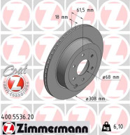 400.5536.20 Brzdový kotouč COAT Z ZIMMERMANN