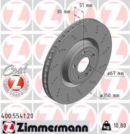 400.5541.20 Brzdový kotouč COAT Z ZIMMERMANN