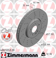 400.5553.20 Brzdový kotouč COAT Z ZIMMERMANN