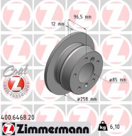 400.6468.20 Brzdový kotouč COAT Z ZIMMERMANN