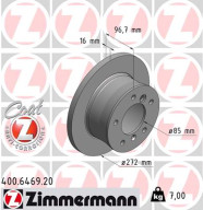 400.6469.20 Brzdový kotouč COAT Z ZIMMERMANN