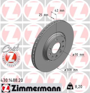 430.1488.20 Brzdový kotouč COAT Z ZIMMERMANN