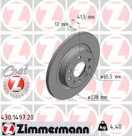 430.1497.20 Brzdový kotouč COAT Z ZIMMERMANN