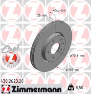 430.2623.20 Brzdový kotouč COAT Z ZIMMERMANN