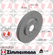 430.2629.20 Brzdový kotouč COAT Z ZIMMERMANN