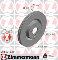 450.5210.20 Brzdový kotouč COAT Z ZIMMERMANN