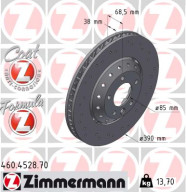 460.4528.70 Brzdový kotouč FORMULA Z BRAKE DISC ZIMMERMANN