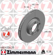 460.4554.20 Brzdový kotouč COAT Z ZIMMERMANN