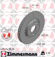 470.2438.20 Brzdový kotouč COAT Z ZIMMERMANN