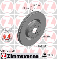 530.2460.20 Brzdový kotouč COAT Z ZIMMERMANN