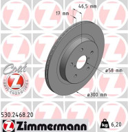 530.2468.20 Brzdový kotouč COAT Z ZIMMERMANN