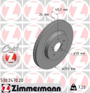 530.2470.20 Brzdový kotouč COAT Z ZIMMERMANN