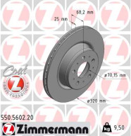 550.5602.20 Brzdový kotouč COAT Z ZIMMERMANN