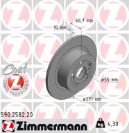 590.2582.20 Brzdový kotouč COAT Z ZIMMERMANN