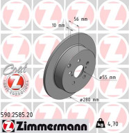 590.2585.20 Brzdový kotouč COAT Z ZIMMERMANN