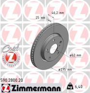 590.2800.20 Brzdový kotouč COAT Z ZIMMERMANN