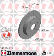 590.2845.20 Brzdový kotouč COAT Z ZIMMERMANN