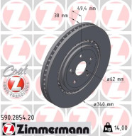 590.2854.20 Brzdový kotouč COAT Z ZIMMERMANN