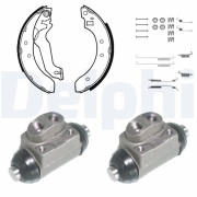 741 Sada brzdových čelistí DELPHI