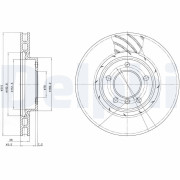 BG3215 DELPHI brzdový kotúč BG3215 DELPHI