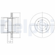 BG3946 DELPHI brzdový kotúč BG3946 DELPHI