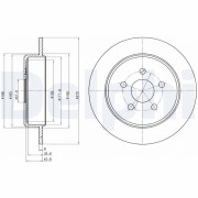 BG4313 Brzdový kotouč DELPHI