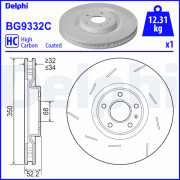 BG9332C DELPHI brzdový kotúč BG9332C DELPHI